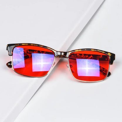 SHINU Red Lens Sleep Glasses