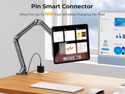 ProCharge Magnetic iPad Desk Mount & Charging Stand