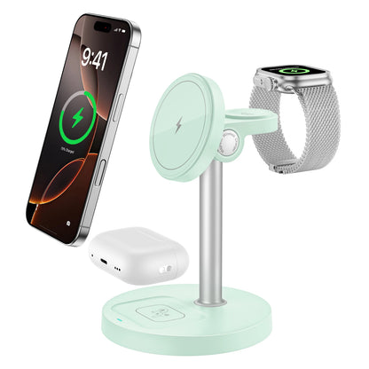 MagFusion Pro 3-in-1 Magnetic Wireless Charging Station