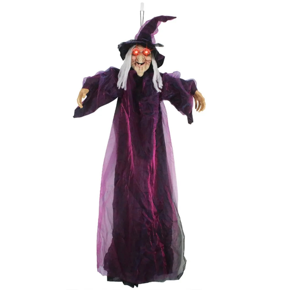 6-Ft Animated Talking Witch, Sound-Activated