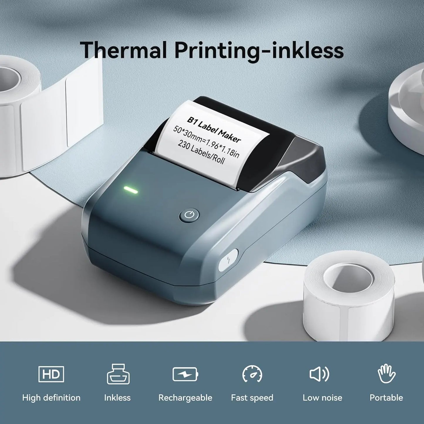 NiiStick B1 Thermal Label Printer