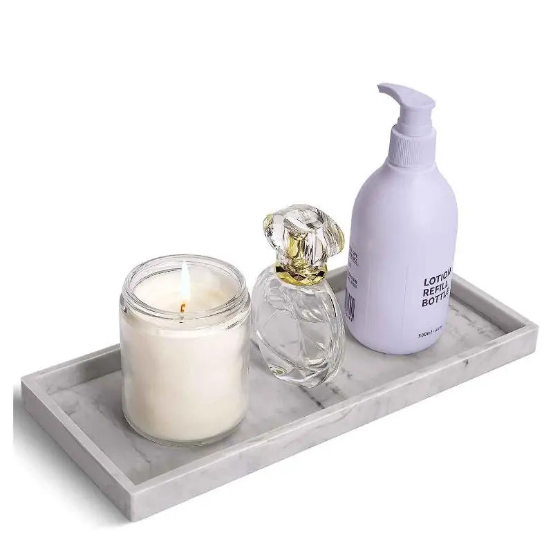 Square Silicone Bathroom Tray Organizer