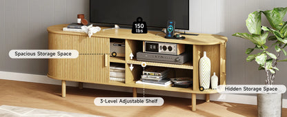 Emberly Sliding Door TV Console