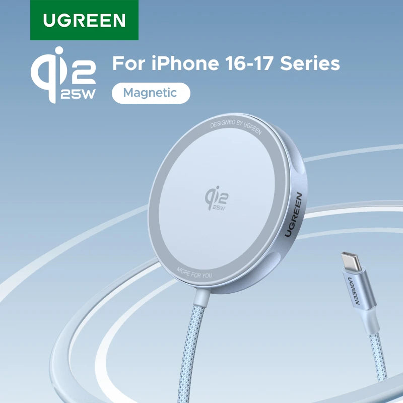 Qi2 Certified Magnetic Wireless Charger