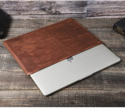 Hand-Made Cowhide Leather Laptop Bag