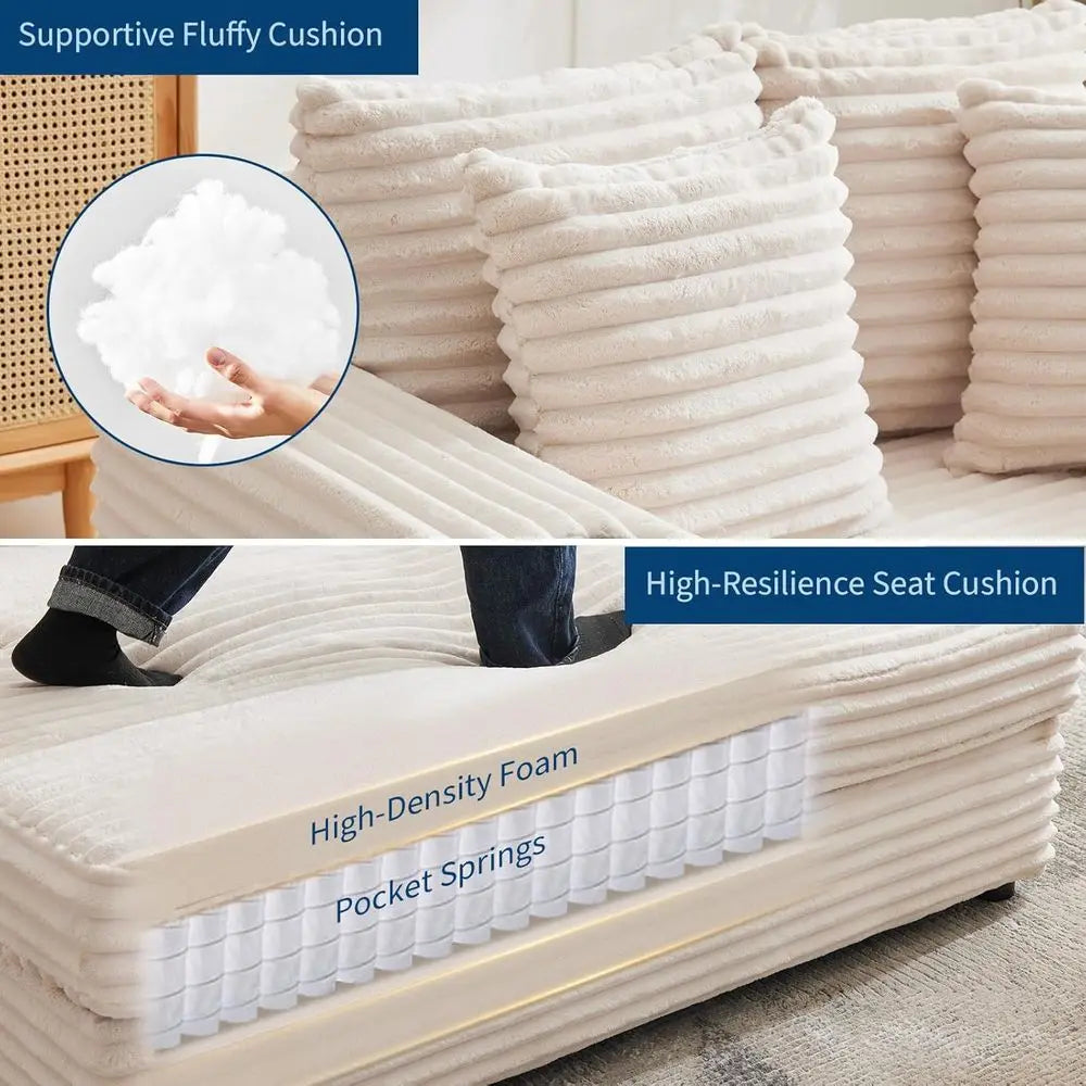 Castellan Oversized Chaise Sofa Bed