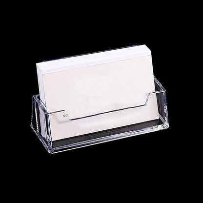 DeskAcrylic Clear Card Display Stand