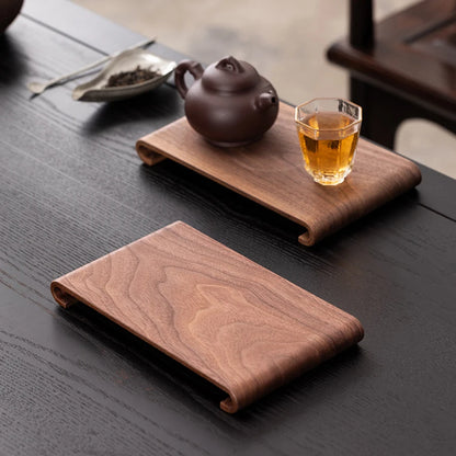 Rectangular Wooden Display Tray