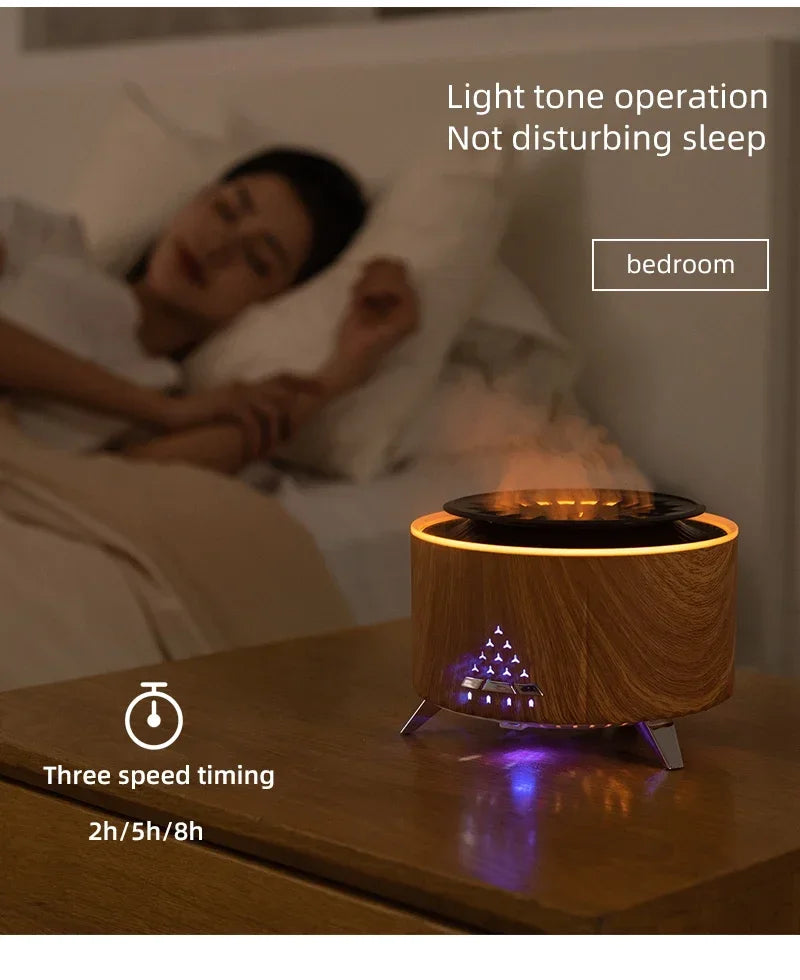 Flame Diffuser with White Noise