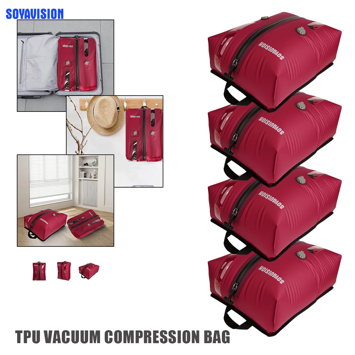 VacuPack Travel Compression Bags