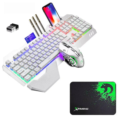 Wireless Gaming Keyboard and Mouse Combo