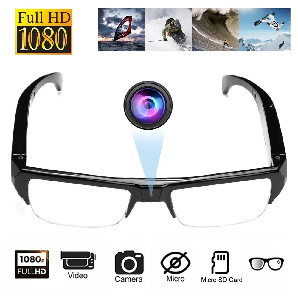 HD Camera Smart Glasses, Hands-Free