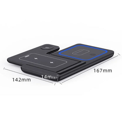 TriCharge Flex 3-in-1 Foldable Wireless Charging Station