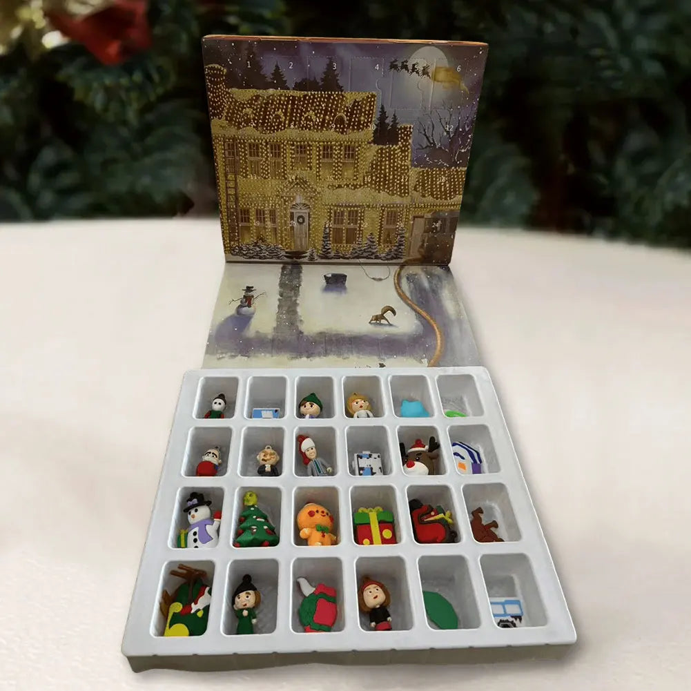 3D Figures Christmas Advent Calendar