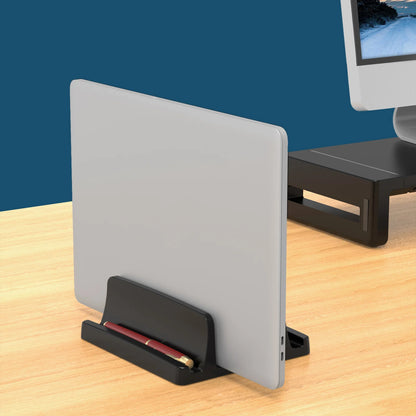 Vertical Dual-Slot Laptop Stand