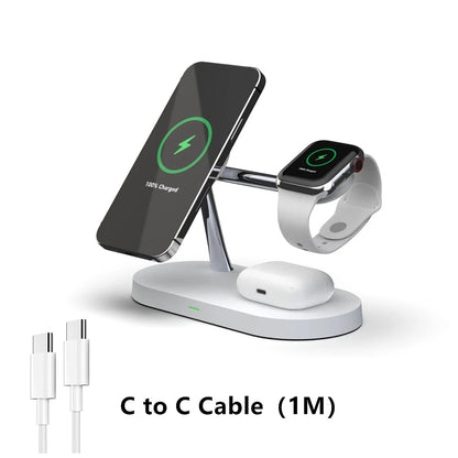 MagGlow Elite 3-in-1 Magnetic Wireless Charging Station
