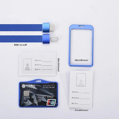 BadgeCard Aluminum Card Holder Reel