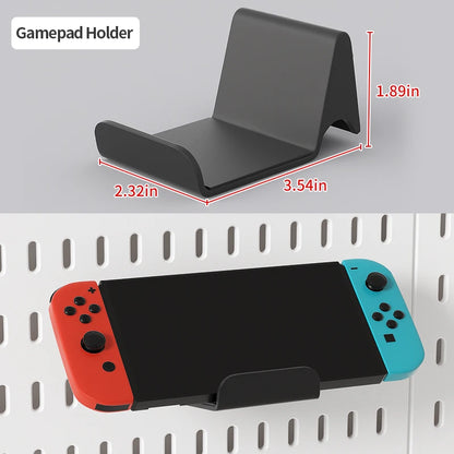 No-Drill Desktop Pegboard Organizer