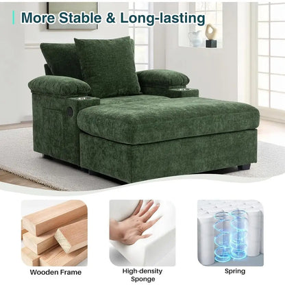 Thornbury Extra Large Chaise Sleeper