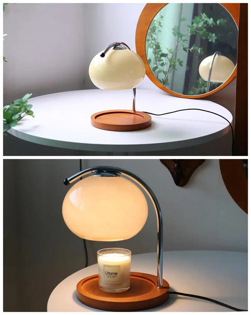 SakuraGlow Japanese-Inspired LED Table Lamp