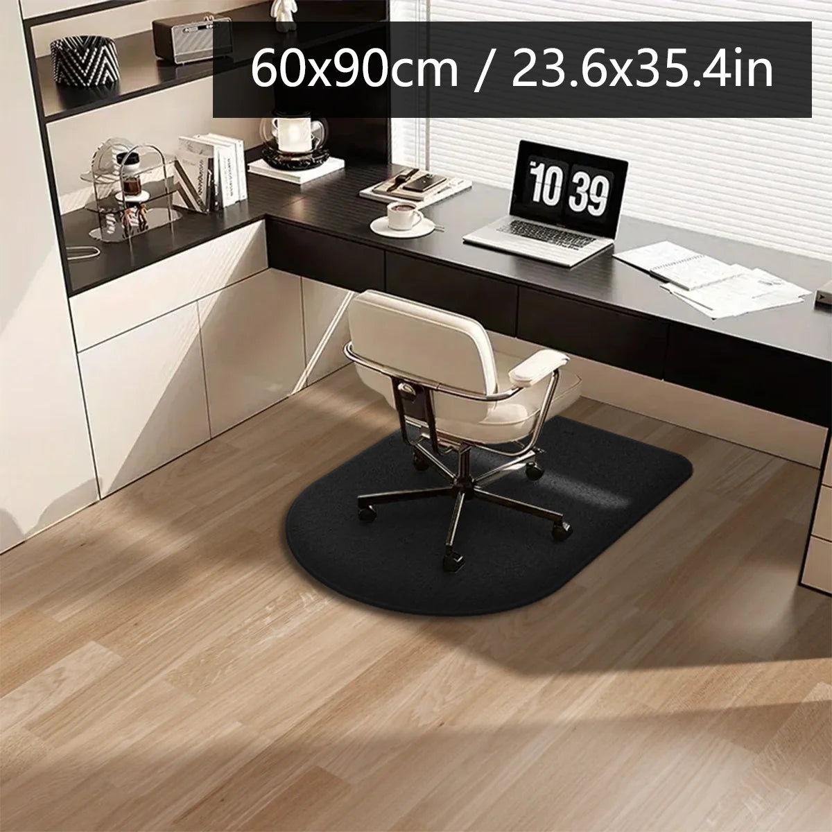 SolidDesk Flannel Chair Floor Mat