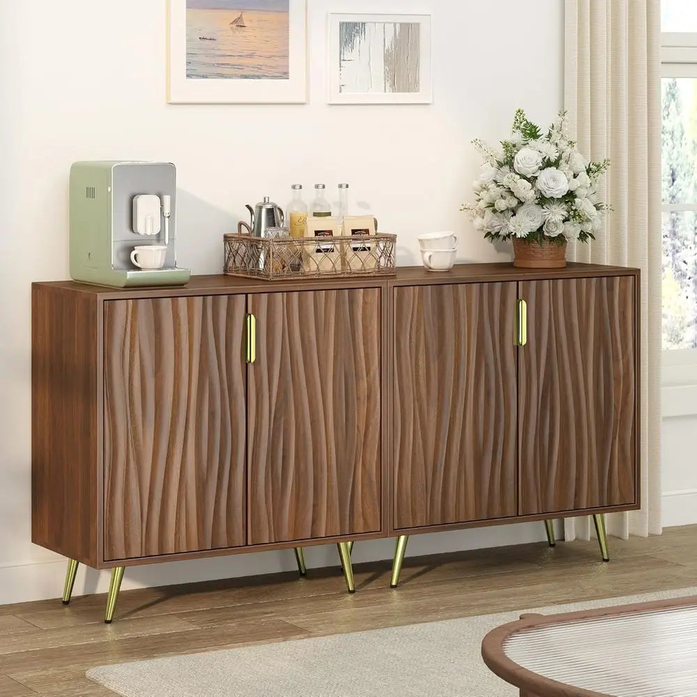 Walnut Buffet Sideboard
