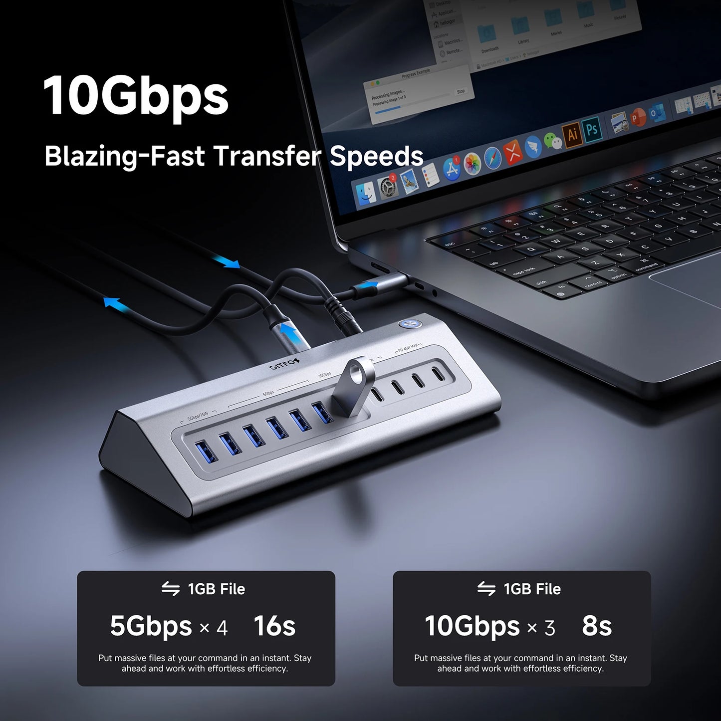 GITFOS 18-in-1 Docking Station