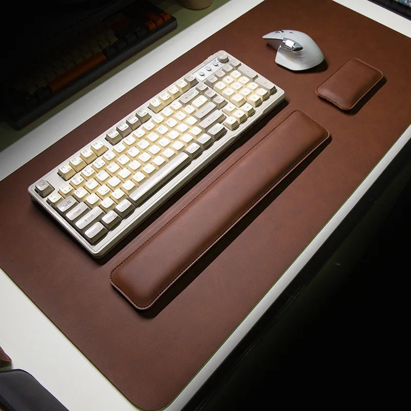 LuxPad Waterproof PU Desk Mat Set