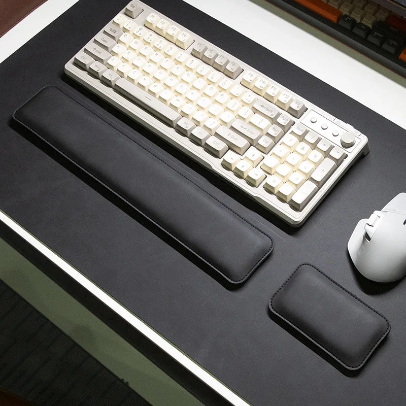 LuxPad Waterproof PU Desk Mat Set