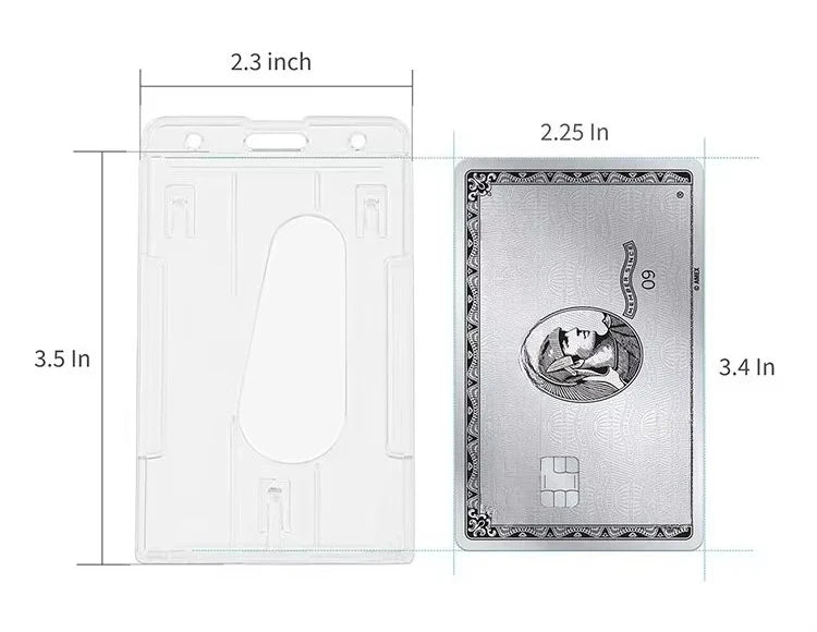 BadgeCard Aluminum Card Holder Reel