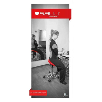 Salli Twin Ergonomic Two Part Saddle Chair or Stool