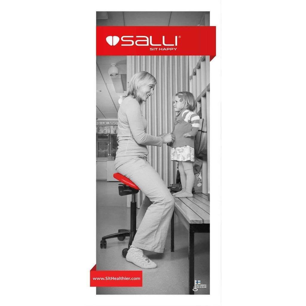 Salli Twin Ergonomic Two Part Saddle Chair or Stool