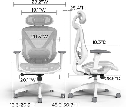 Gray Mesh Task Chair