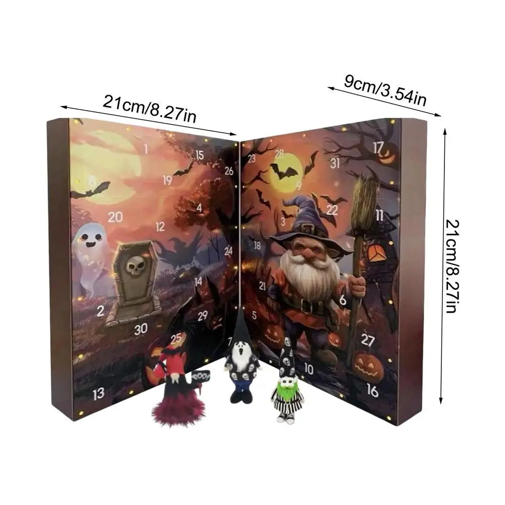 24-Day Halloween Gnome Countdown Calendar
