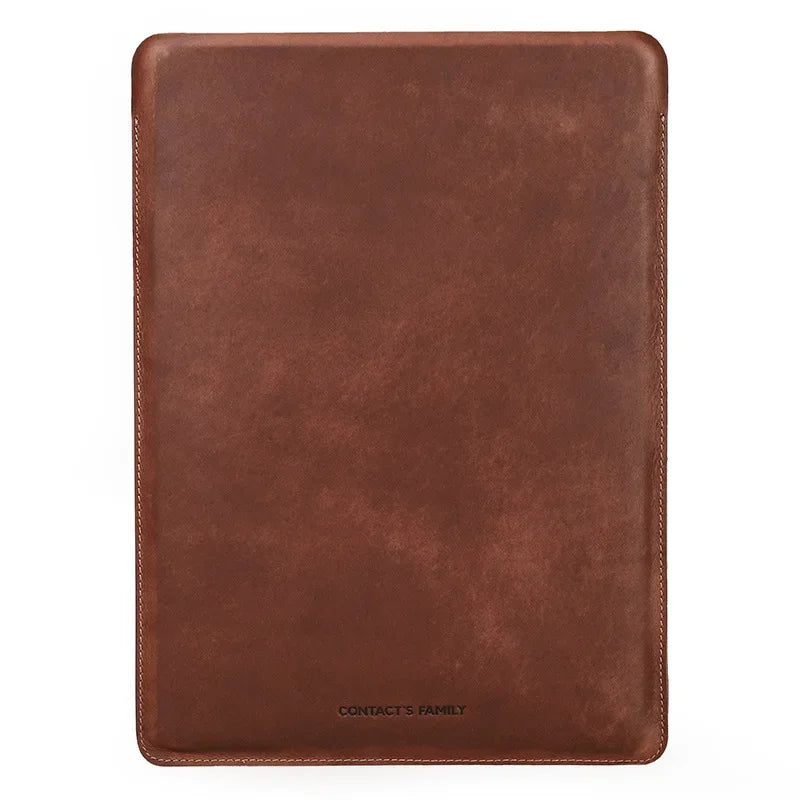 Hand-Made Cowhide Leather Laptop Bag