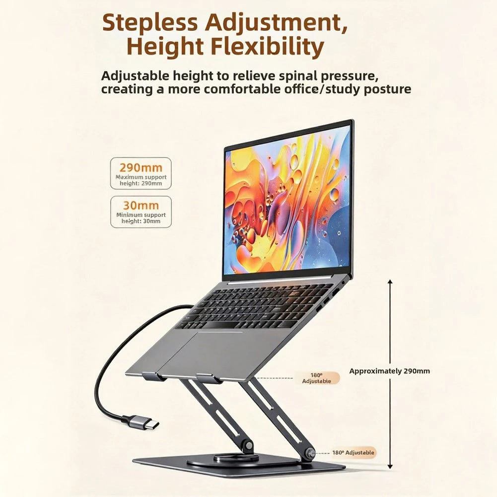 7-in-1 USB-C Laptop Stand Dock