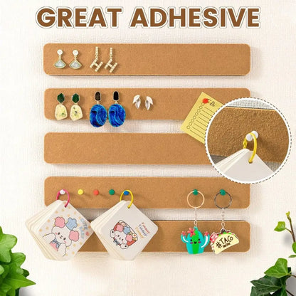 StickyCorK Self-Adhesive Pin Board