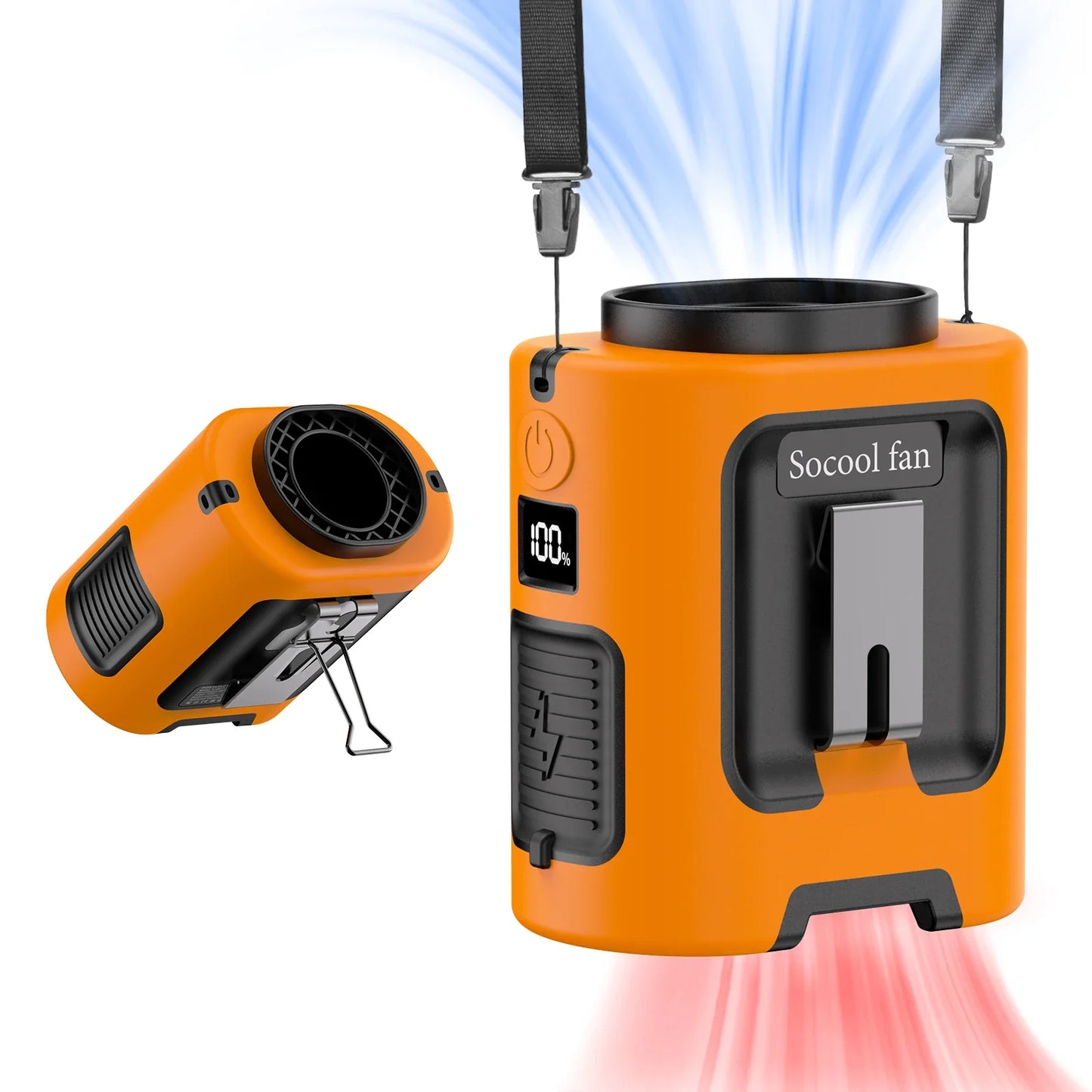 Portable Waist & Neck Cooling Fan
