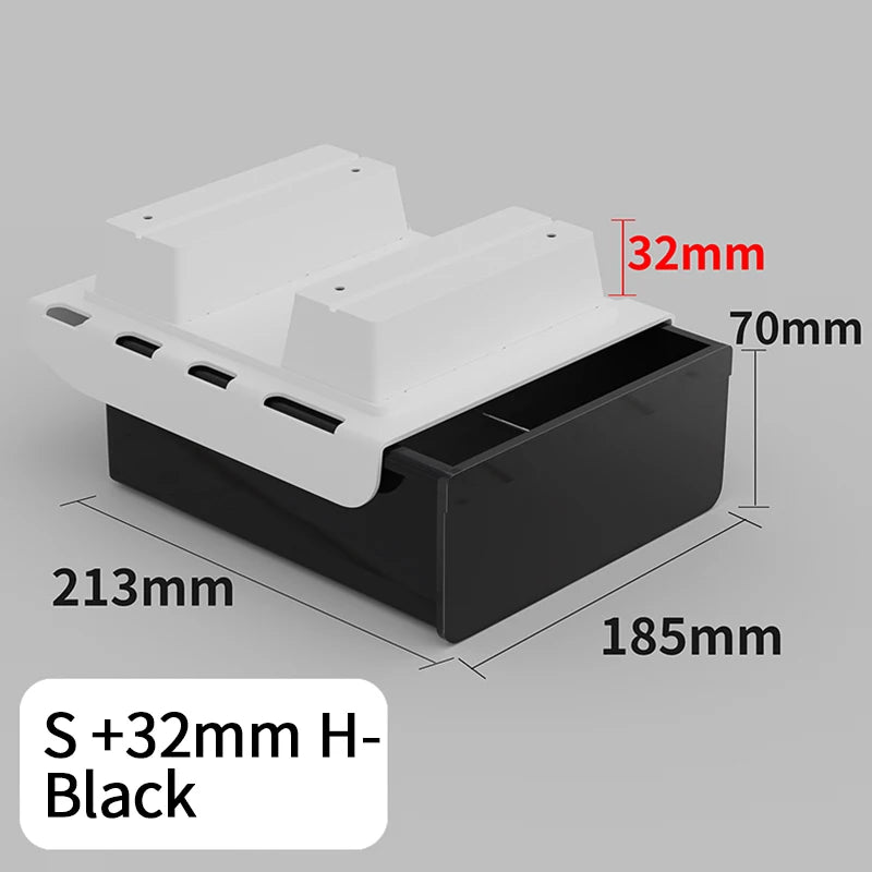 No-Drill Under-Desk Drawer