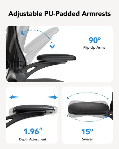 High-Back Rolling Office Chair
