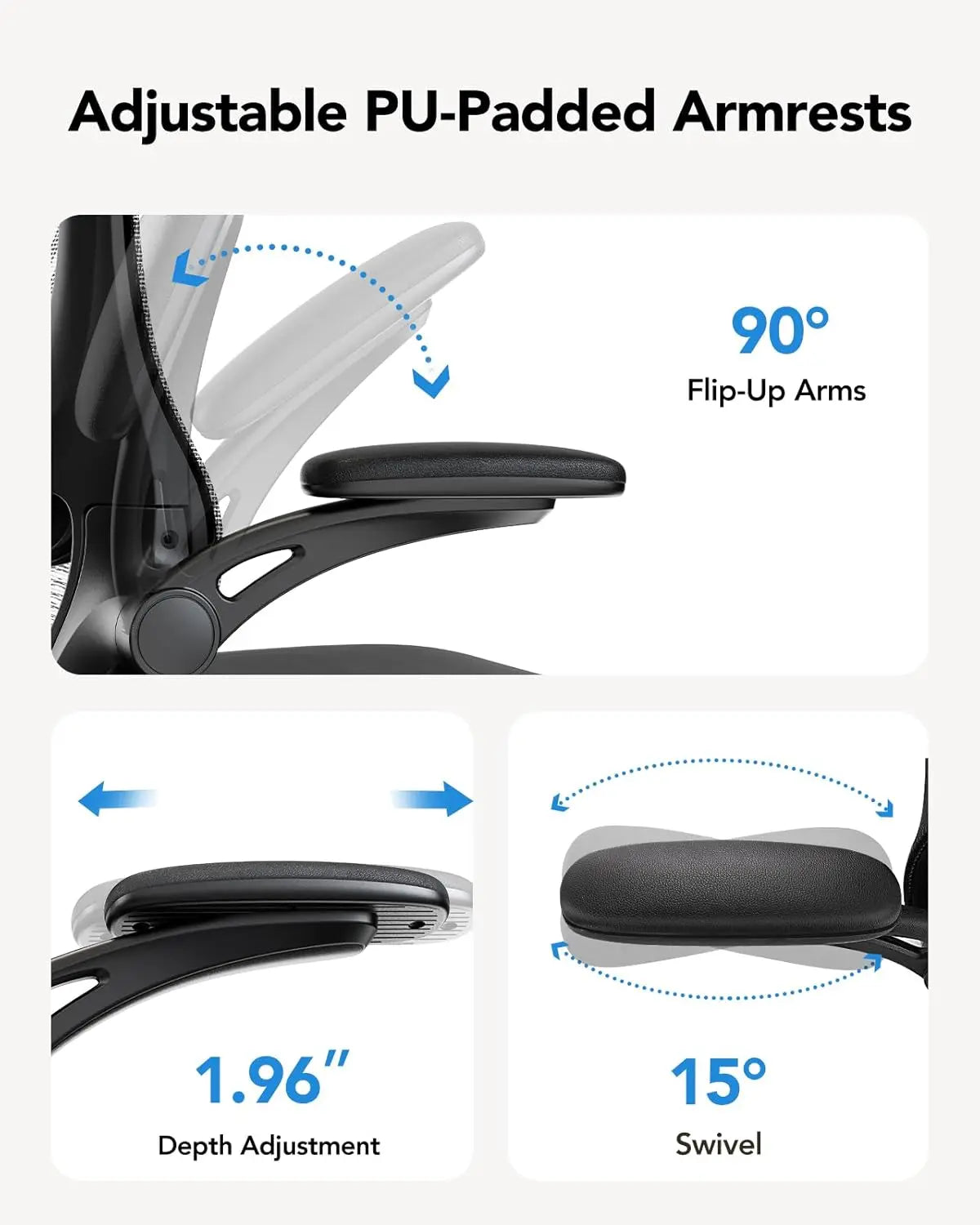 High-Back Rolling Office Chair