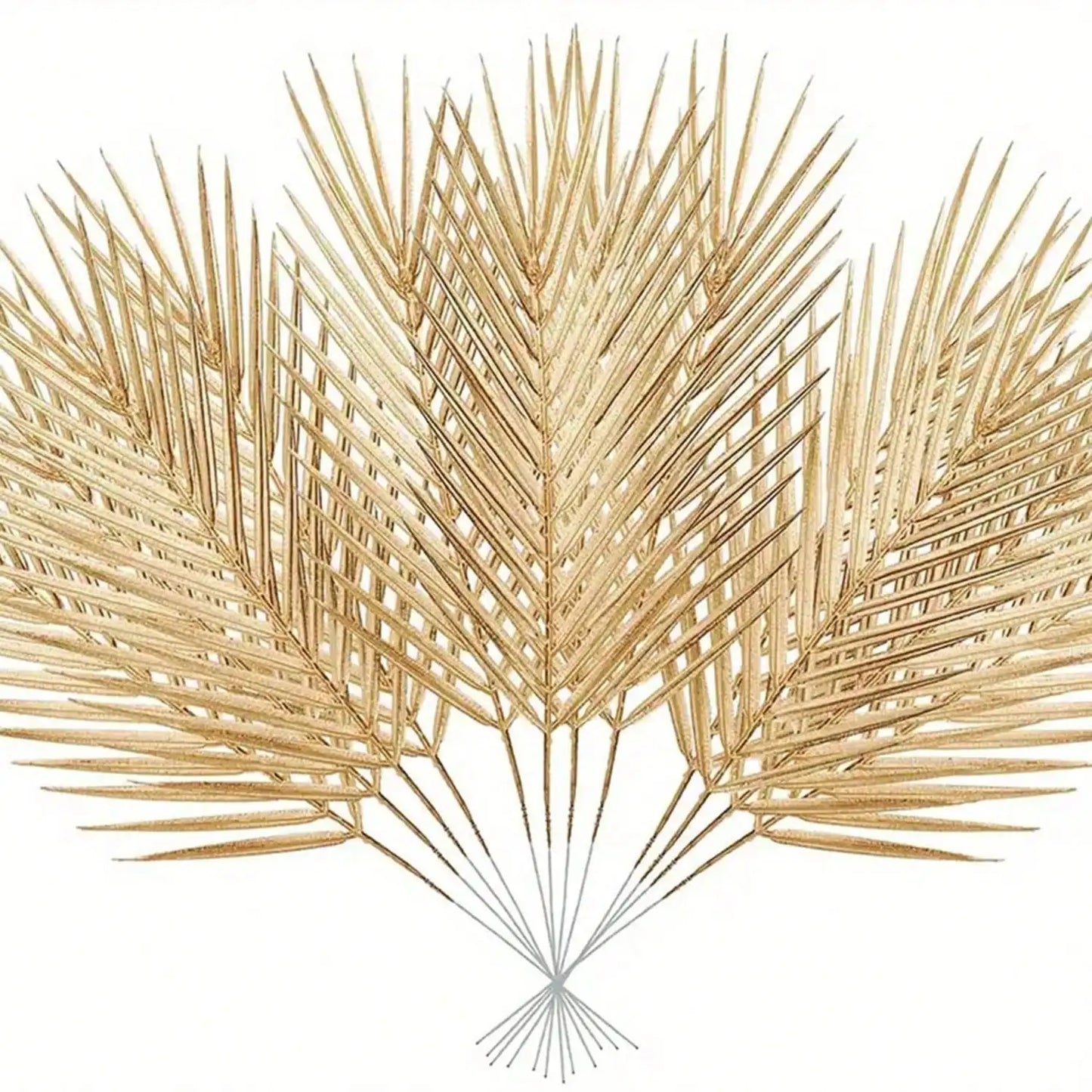 Artificial Palm Leaves (Gold)