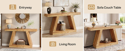 Holloway Rustic Console Table