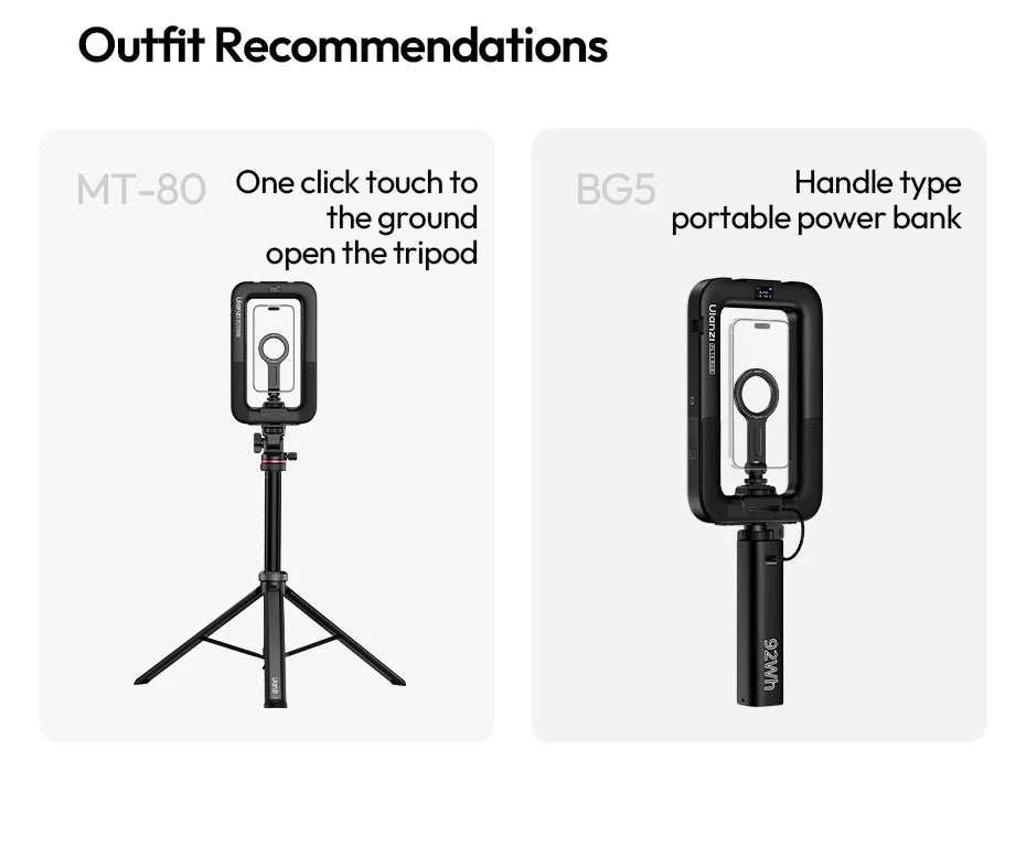 Handheld RGB Ring Light