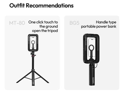 Handheld RGB Ring Light
