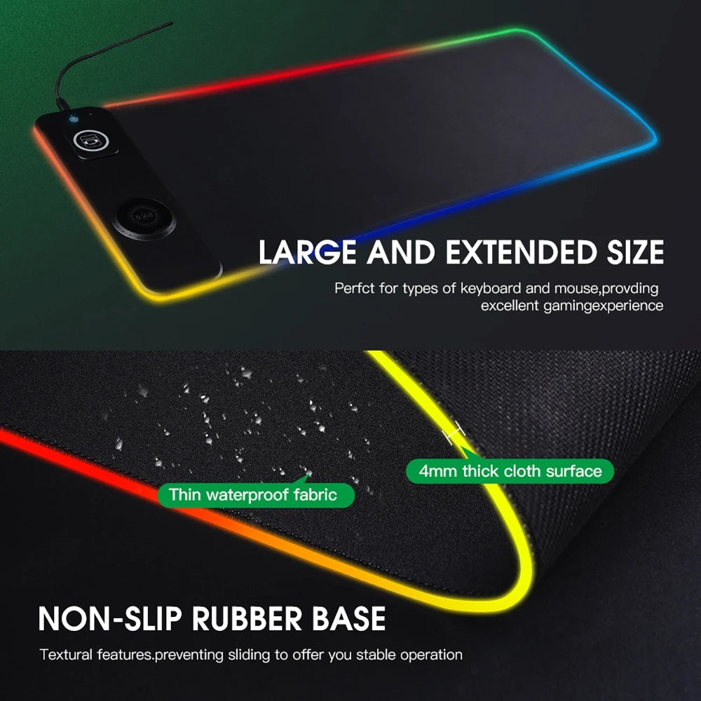 TriCharge 3-in-1 Wireless Mouse Pad