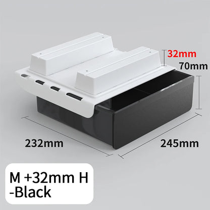 No-Drill Under-Desk Drawer