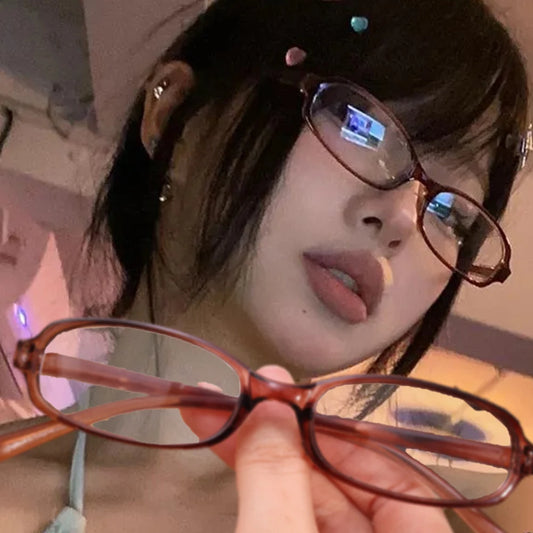 Y2K Retro Small Frame Glasses