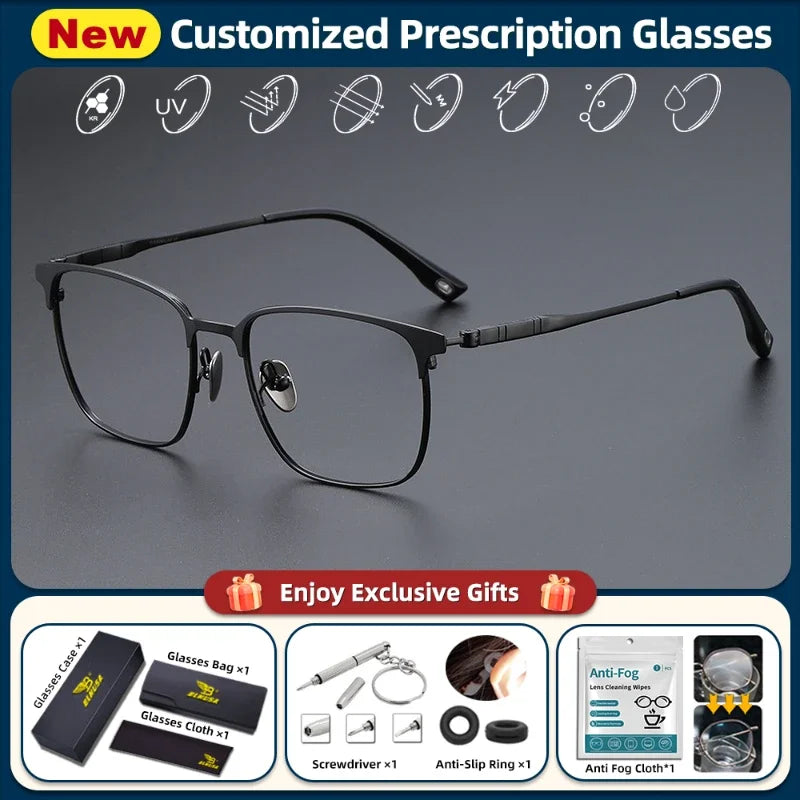 BLMUSA Titanium Reading Glasses