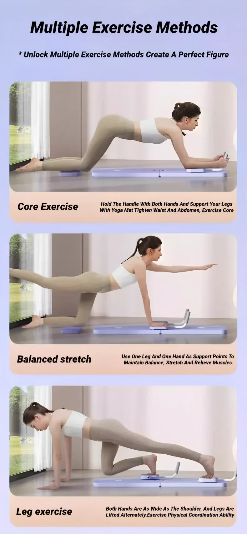 All-in-One Ab Board & Push-Up Trainer